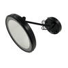 Espejo negro mate 3x extensible con iluminación LED